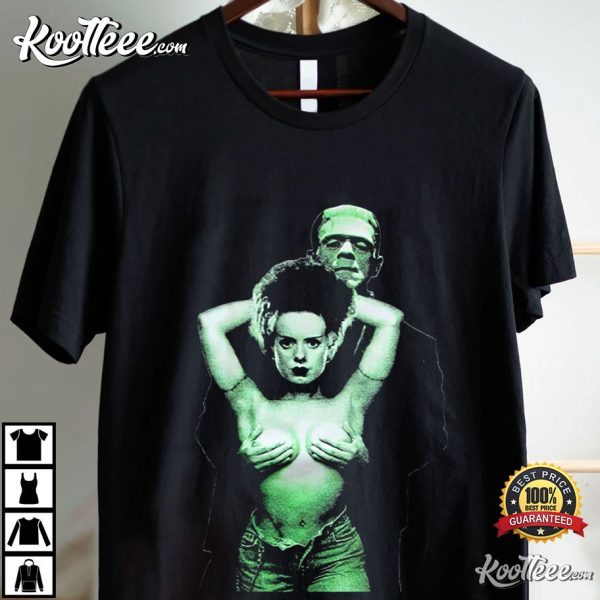 Bride Of Frankenstein Horror Monster Movie T-Shirt