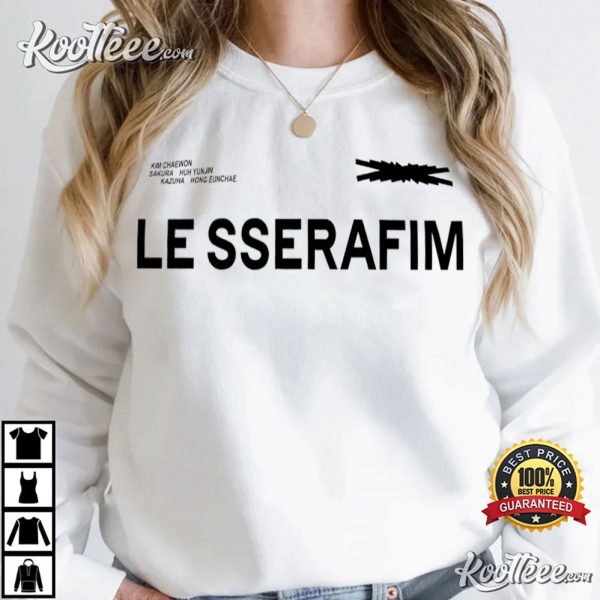 Le Sserafim Kpop Gift For Fan T-Shirt