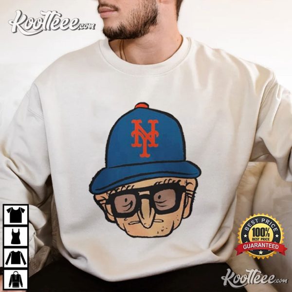New York Mets Ojm Bighead T-Shirt