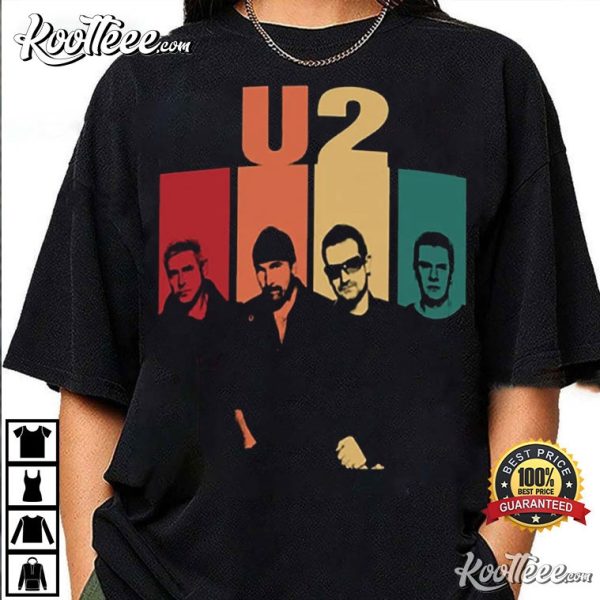 U2 Band 90s Vintage Fan Gift T-Shirt