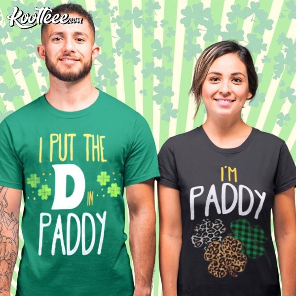 St Patricks Day Funny Matching Couple Shirts