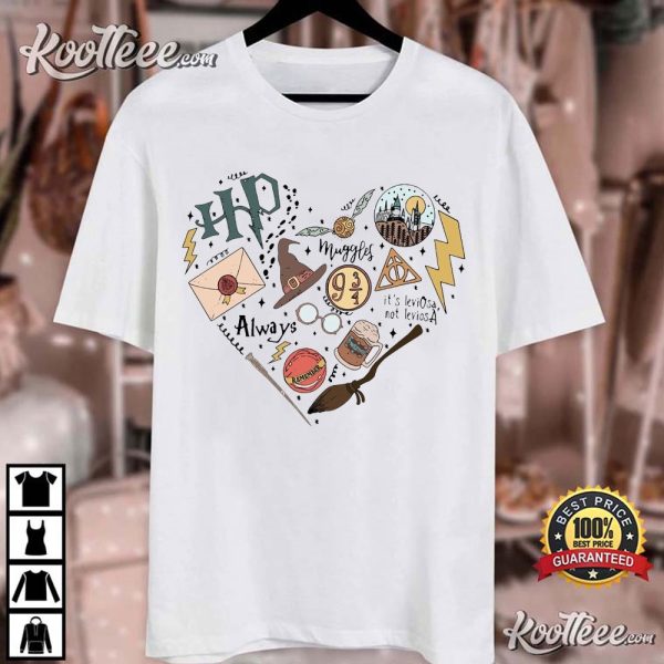 Harry Potter Wizard Heart T-Shirt