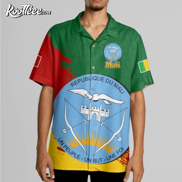Mali Coat Of Arms Custom Hawaiian Shirt