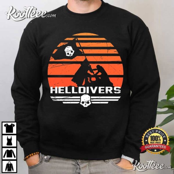 Helldivers Plant The Flag T-Shirt