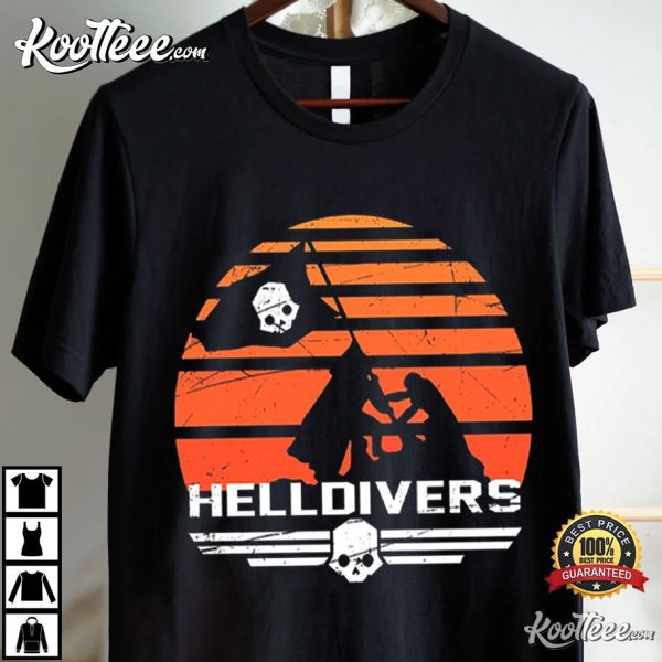 Helldivers Plant The Flag T-Shirt