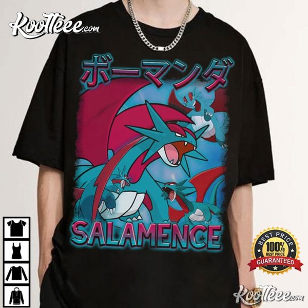Salamence Pokemon Vintage T-Shirt