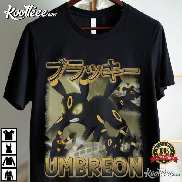 Umbreon Eevee Evolution Vintage T-Shirt