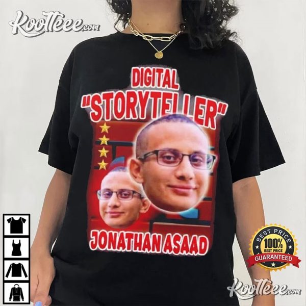 Jonathan Asaad Digital Storyteller T-Shirt