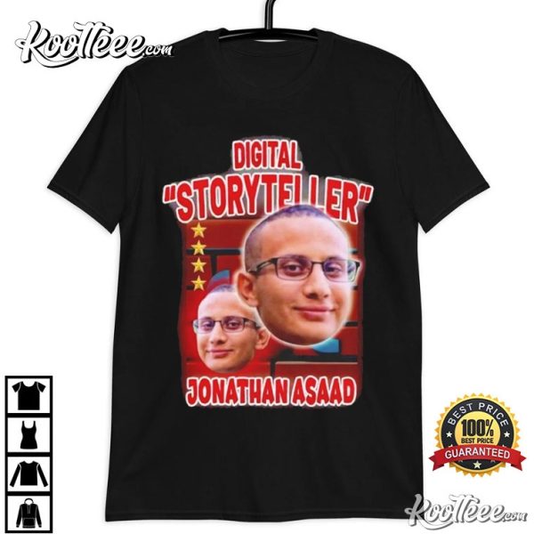 Jonathan Asaad Digital Storyteller T-Shirt