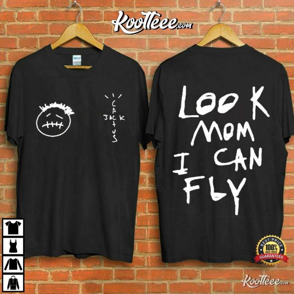 Travis Scott Look Mom I Can Fly Cactus Jack T-Shirt