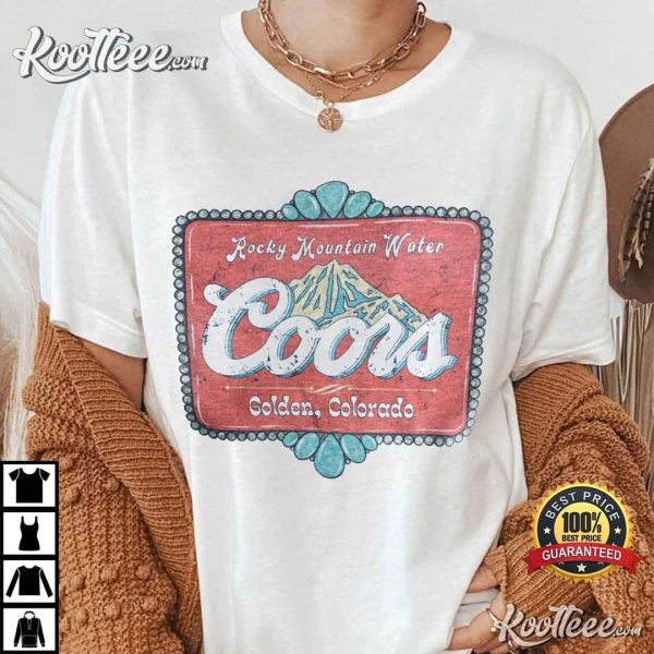 Coors Turquoise Rocky Mountain Water T-Shirt