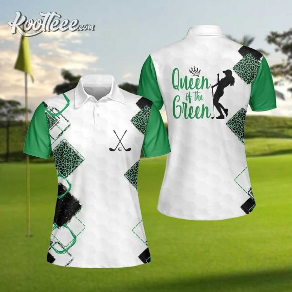 Queen Of The Green Golf Polo Shirt