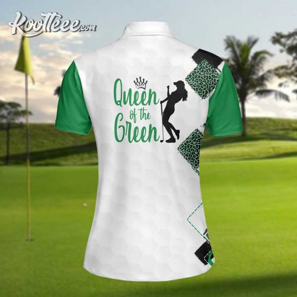 Queen Of The Green Golf Polo Shirt