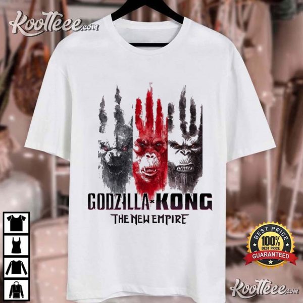 Godzilla x Kong The New Empire 2024 Unite Movie T-Shirt