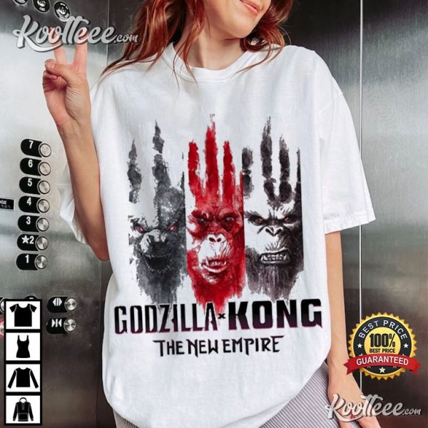 Godzilla x Kong The New Empire 2024 Unite Movie T-Shirt