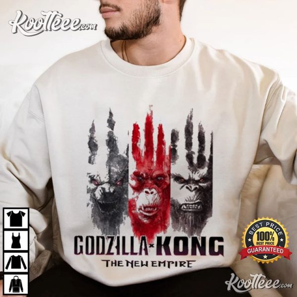 Godzilla x Kong The New Empire 2024 Unite Movie T-Shirt