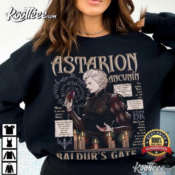 Astarion High Elf Baldur’s Gate 3 T-Shirt