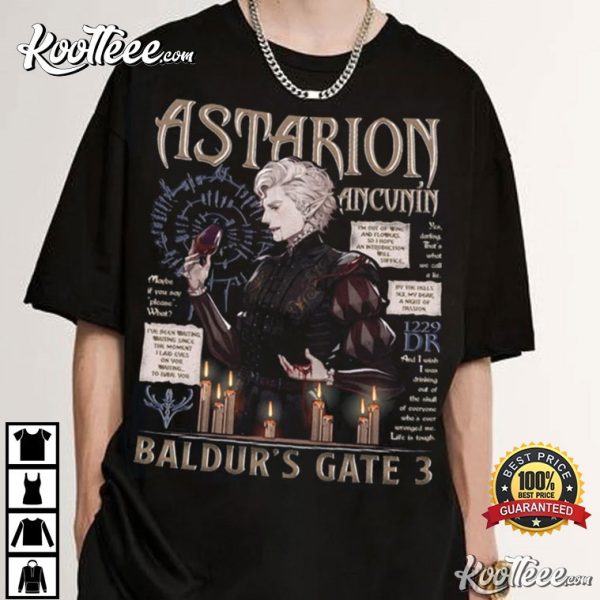 Astarion High Elf Baldur’s Gate 3 T-Shirt
