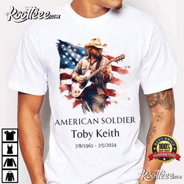 Toby Keith American Soldier Memorial T-Shirt