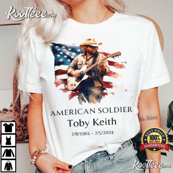 Toby Keith American Soldier Memorial T-Shirt