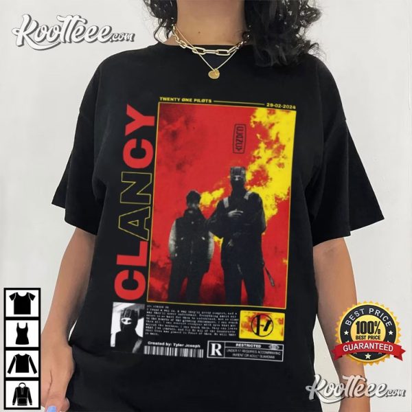 Twenty One Pilots Clancy Gift For Fan T-Shirt