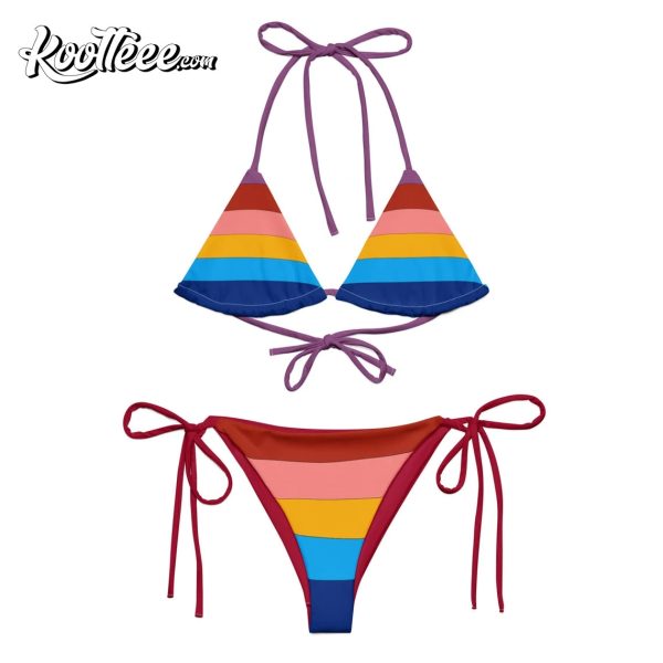 Nami One Piece Film Z Rainbow Bikini Swimsuit