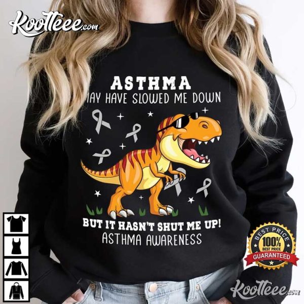 Asthma Awareness Lung Cancer Fighter Gift T-Shirt