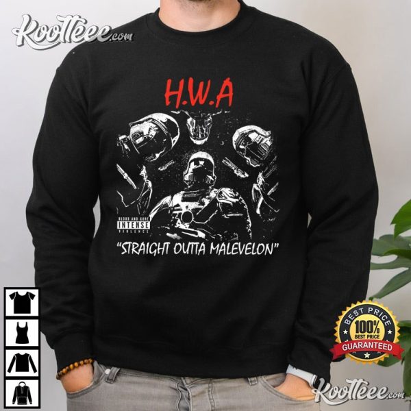Helldivers 2 HWA Straight Outta Malevelon T-Shirt