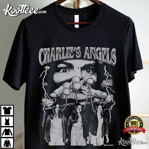 Charles Manson Family Charlie’s Angels Vintage T-Shirt