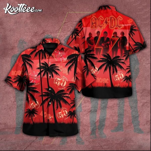 ACDC Fifty Hawaiian Shirt