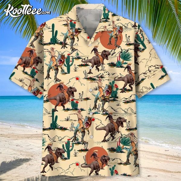 Cowboys And Dinosaurs Desert Hawaiian Shirt