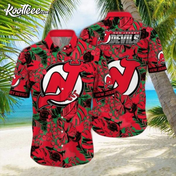 New Jersey Devils NHL Hawaiian Shirt