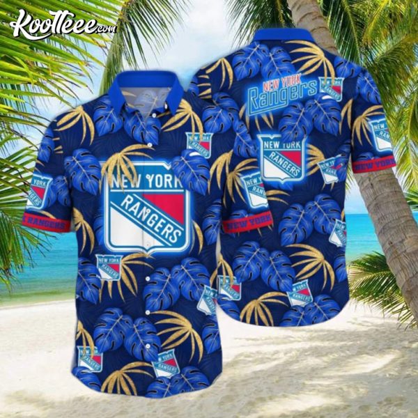 New York Rangers NHL Hawaiian Shirt