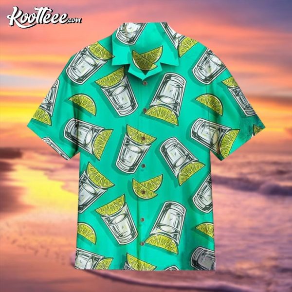Tequila Drink Party Cocktail Lover Hawaiian Shirt