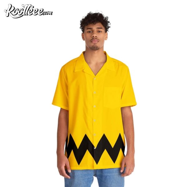 Charlie Brown Peanuts Zig Zag Hawaiian Shirt