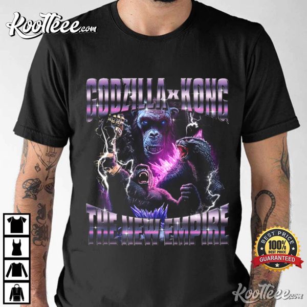 Godzilla X Kong The New Empire 2024 Movie T-Shirt