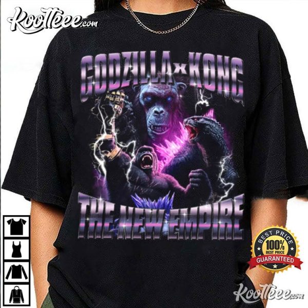 Godzilla X Kong The New Empire 2024 Movie T-Shirt