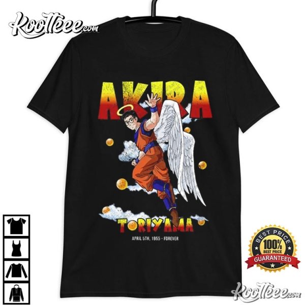 Akira Toriyama Forever Tribute DBZ Fan Gift T-Shirt