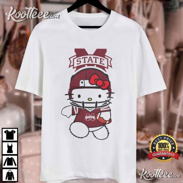 Mississippi State Bulldogs Hello Kitty T-Shirt