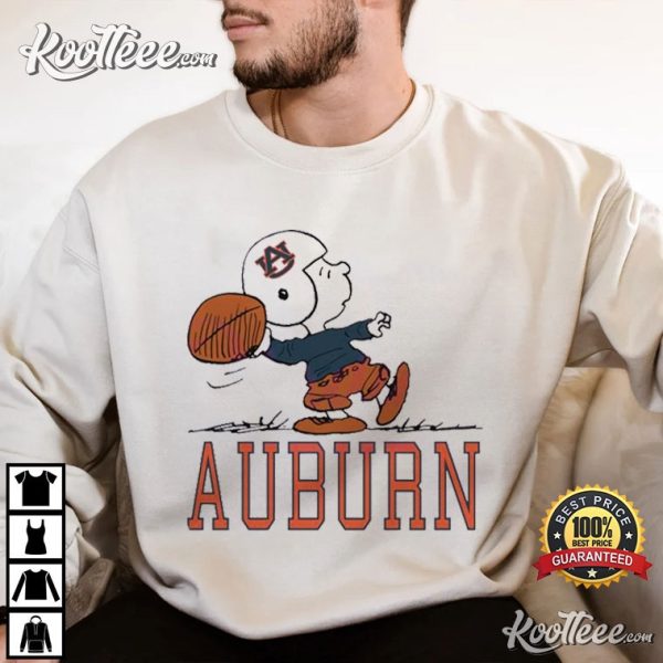 Auburn Football Charlie Brown T-Shirt