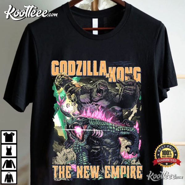 Vintage Godzilla X Kong The New Empire 2024 T-Shirt