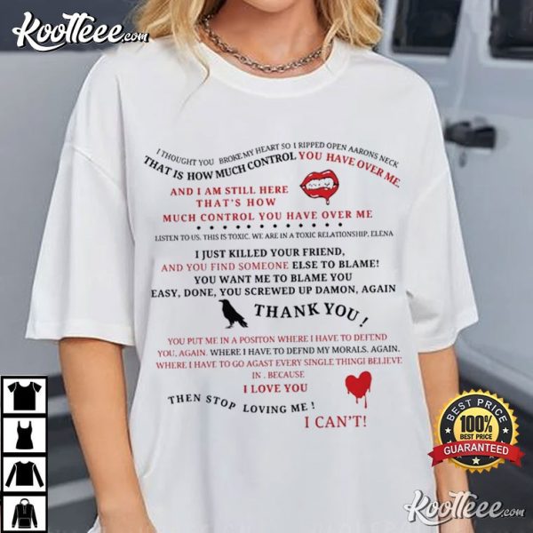 Vampire Diaries Gift For Fan T-Shirt