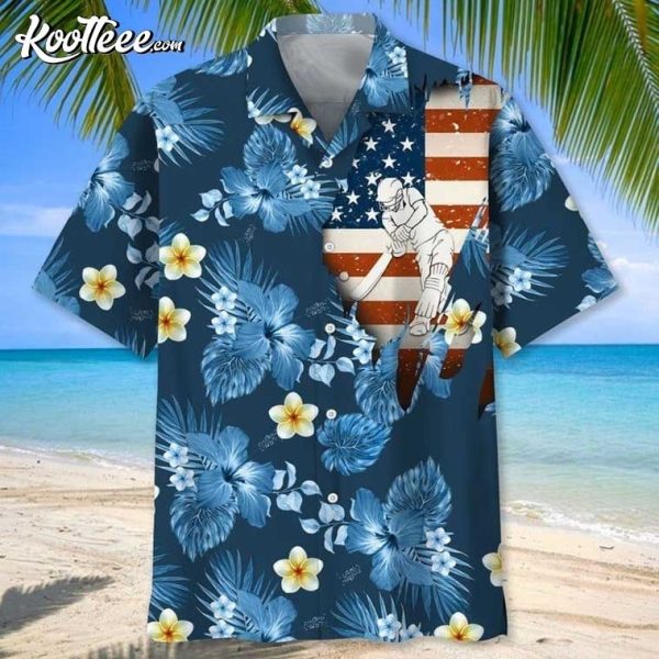 Cricket Floral Trendy Hawaiian Shirt