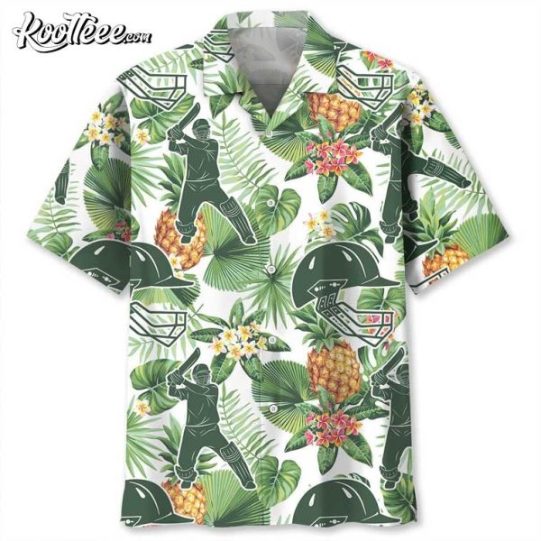 Cricket Tropical Pineapple Trendy Hawaiian Shirt