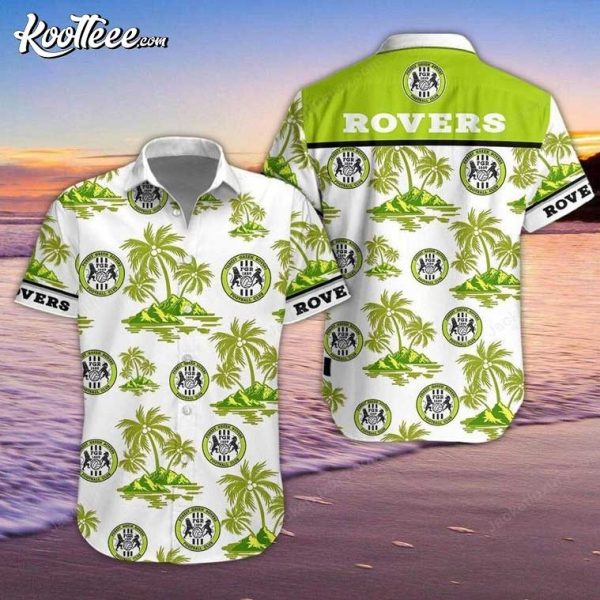Forest Green Soccer Fans Embrace Hawaiian Shirt