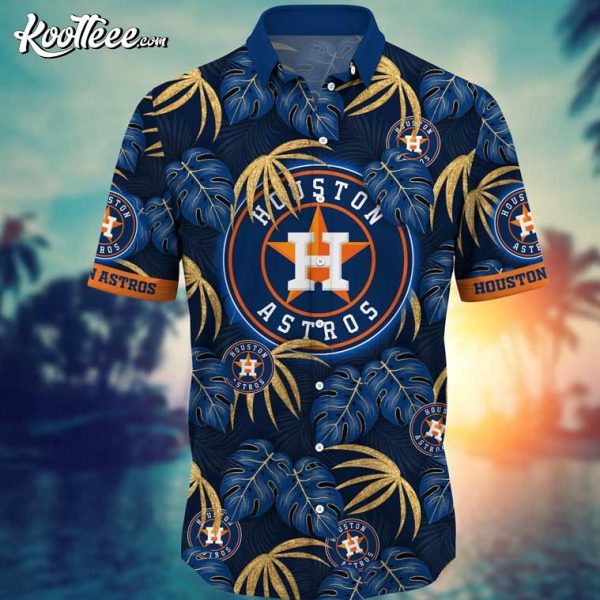 Houston Astros MLB Tropical Hawaiian Shirt