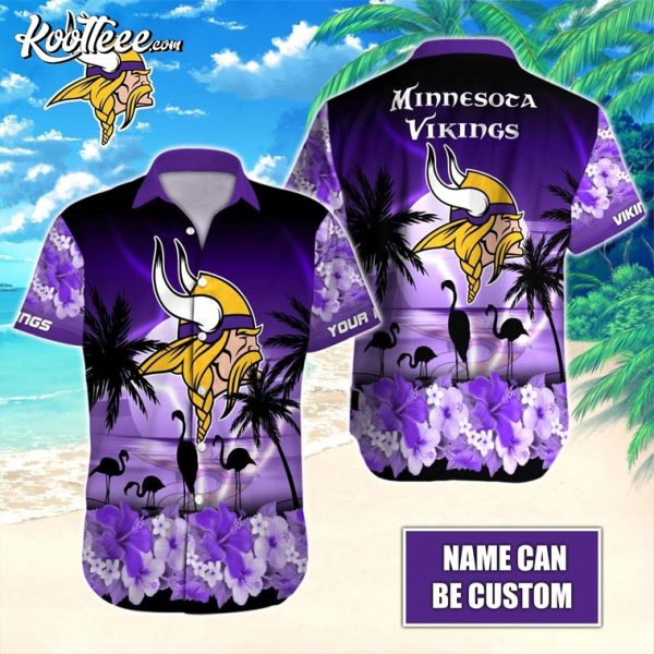 Minnesota Vikings Custom Hawaiian Shirt