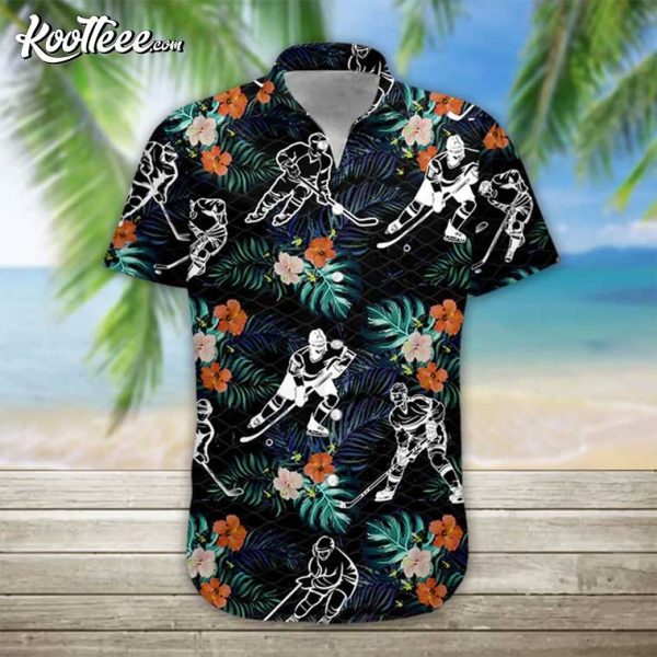 Hockey Aloha Beach Hawaiian Shirt