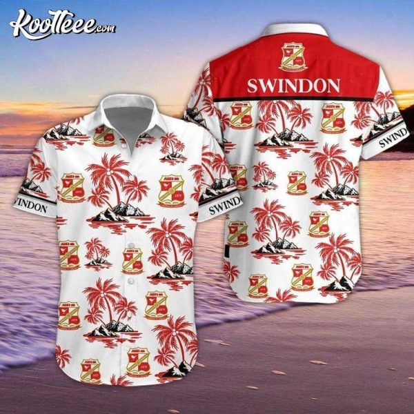 Swindon Town FC Hawaiian Shirt