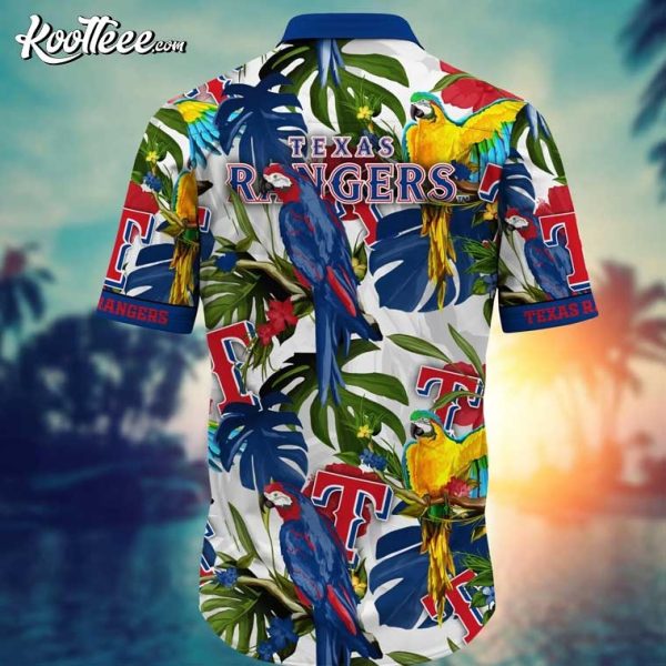 Texas Rangers MLB Aloha Hawaiian Shirt
